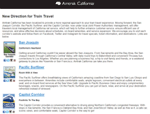 Tablet Screenshot of amtrakcalifornia.com